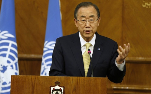 国連事務総長の恒例の年末記者会見