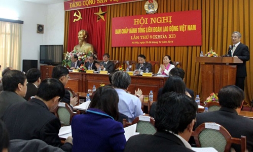 労働総連盟執行委員会総会