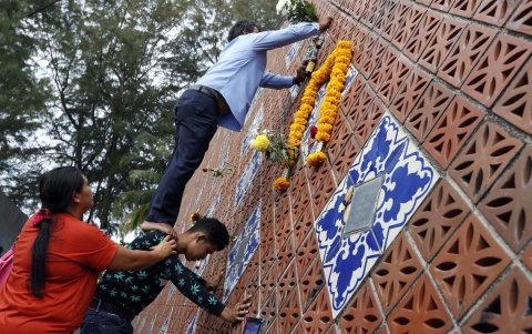 インド洋大津波１０年 各地で犠牲者追悼式典