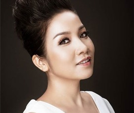 女性歌手ミーリン（My Linh）の歌声