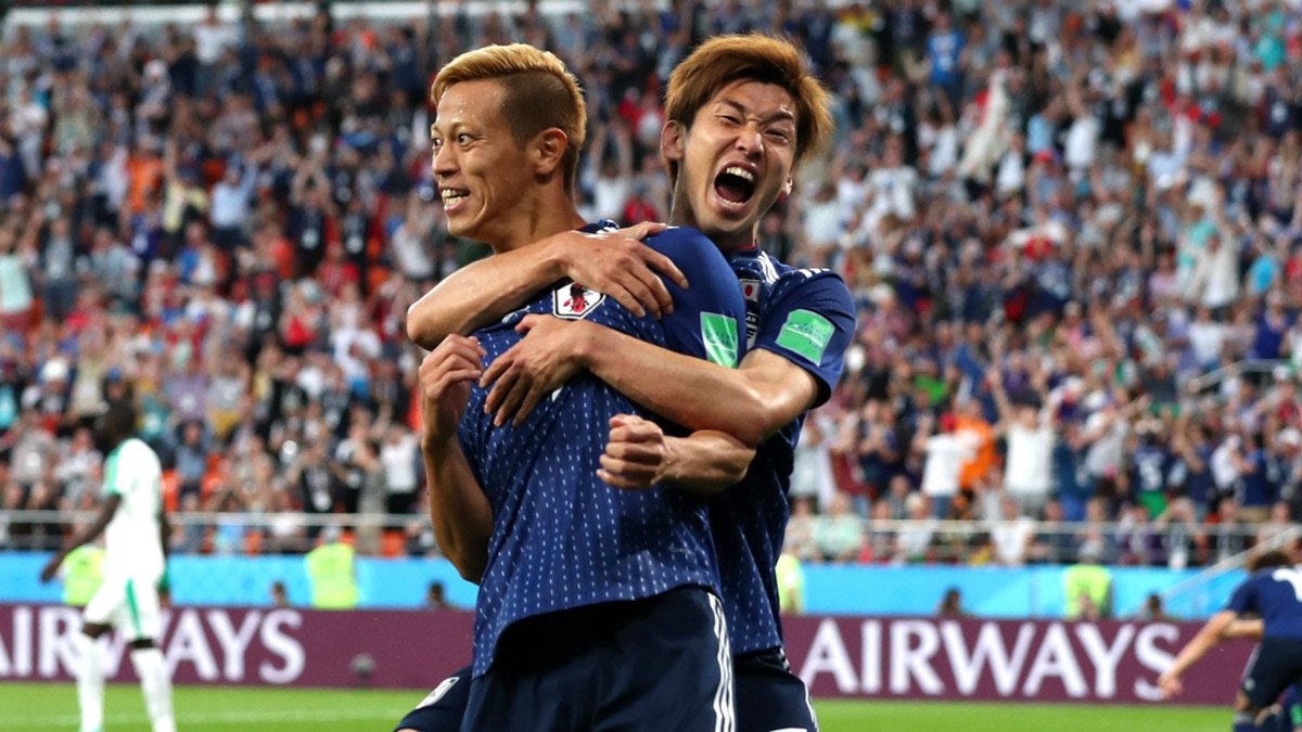 W杯　日本代表決勝T進出　おめでとう！！！