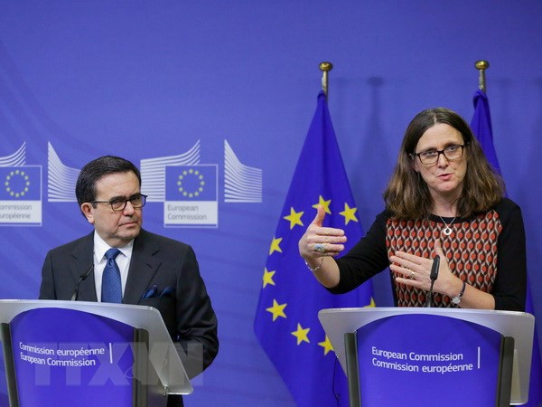 México y UE alcanzan progresos en revisión del TLC