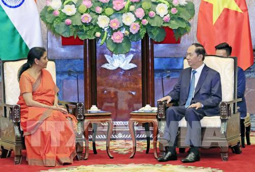 Presidente vietnamita insiste en fortalecer cooperación con la India en defensa