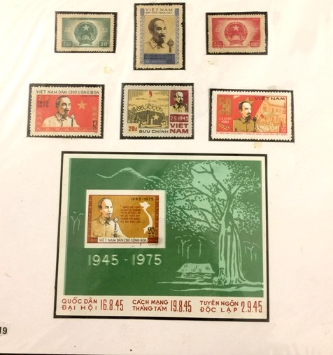 Sellos postales siguen en compañía con el desarrollo de Vietnam