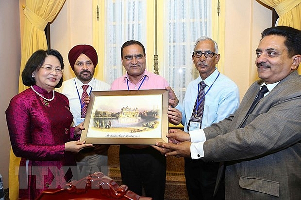 Vicepresidenta vietnamita aplaude cooperación con la India