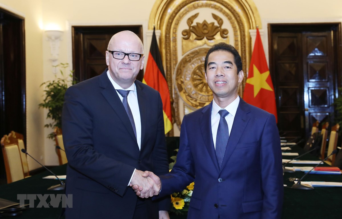 Efectúan quinta reunión del Grupo de Dirección Estratégica Vietnam-Alemania