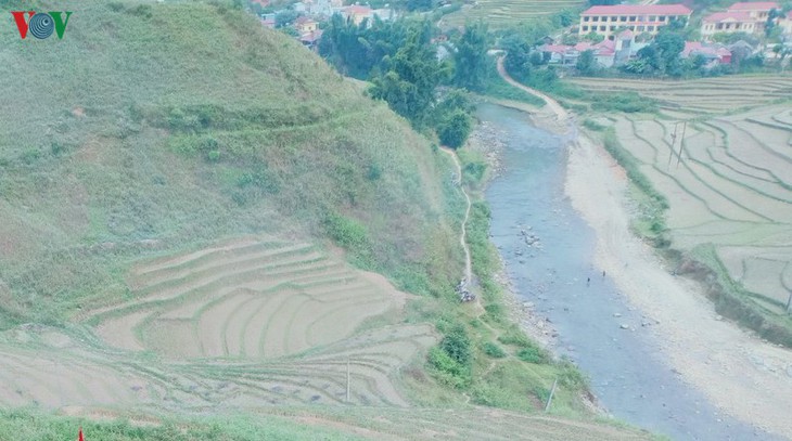 Mu Cang Chai tranquilo en invierno