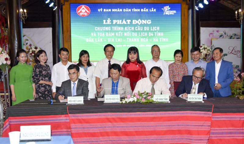 Promueven la conexión turística entre Dak Lak, Gia Lai, Thanh Hoa y Ha Tinh