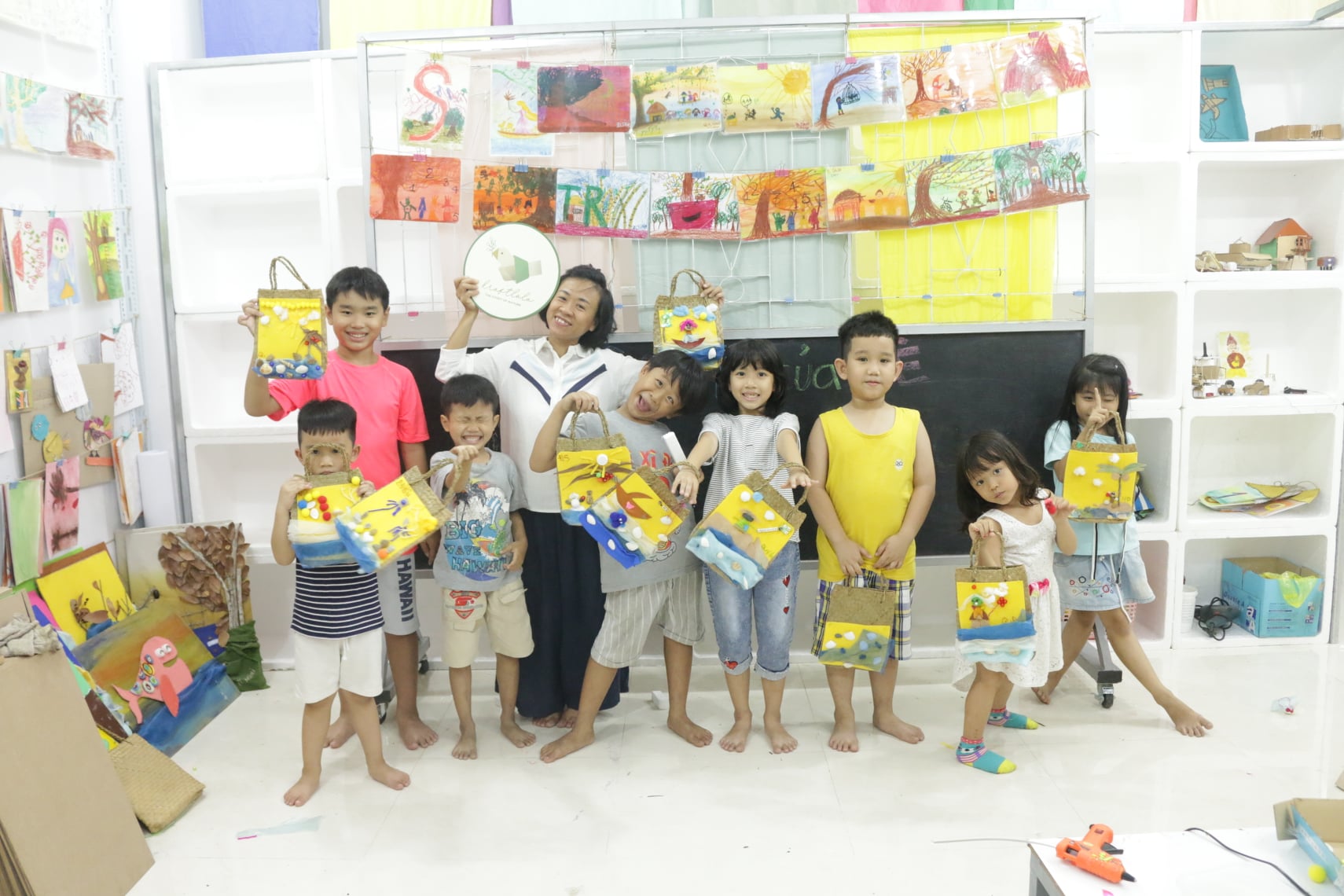 Taller Art Hai Ve Chai despierta el amor por el arte y la naturaleza de los niños