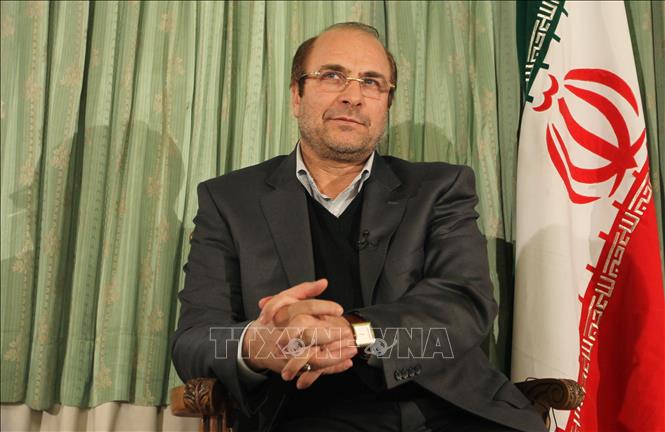 Presidente del Parlamento felicita al titular del Consejo Consultivo Islámico de Irán