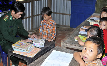 ホンチュオイ島のチャリティー授業