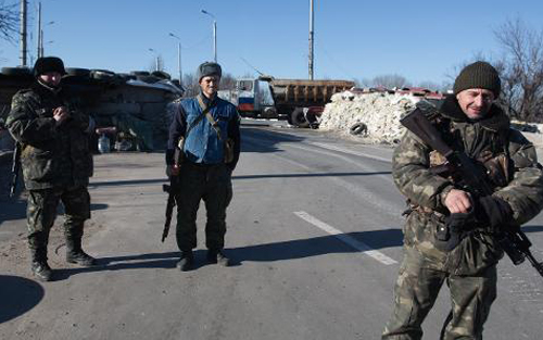 9日の停戦表明＝親ロ派追随なら重火器撤収も―ウクライナ大統領