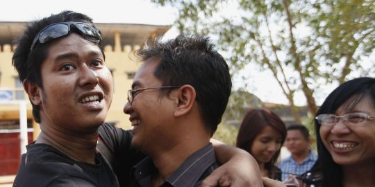 Libération de prisonniers politiques au Myanmar