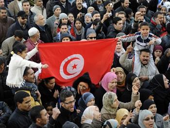 La Tunisie fête le premier anniversaire de la «révolution du jasmin»