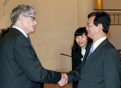 Visite du Président du Parlement danois au Vietnam