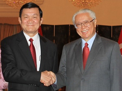 Entretien de haut niveau Vietnam-Singapour