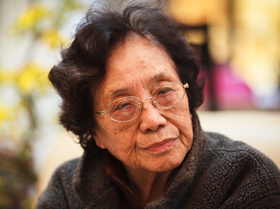 Une délégation universitaire américaine reçue par Nguyen Thi Binh
