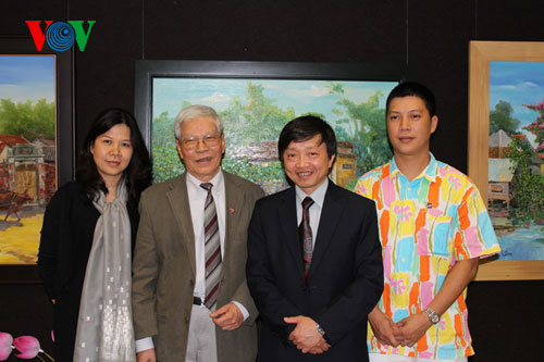 Exposition de peinture et projection de films d'animation vietnamiens à Paris
