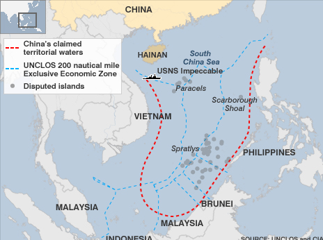 Les Etats-Unis estiment que la Chine provoquent la tension en mer Orientale