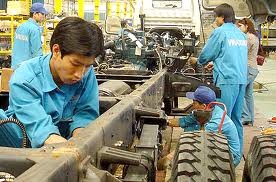 Berusaha mencapai nilai produksi industri sebanyak 13% pada tahun 2012