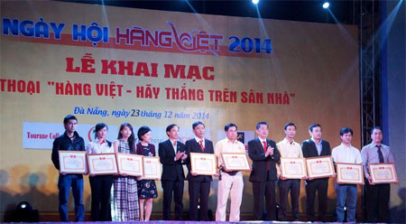 Kota Da Nang membuka hari Pesta barang Vietnam tahun 2014