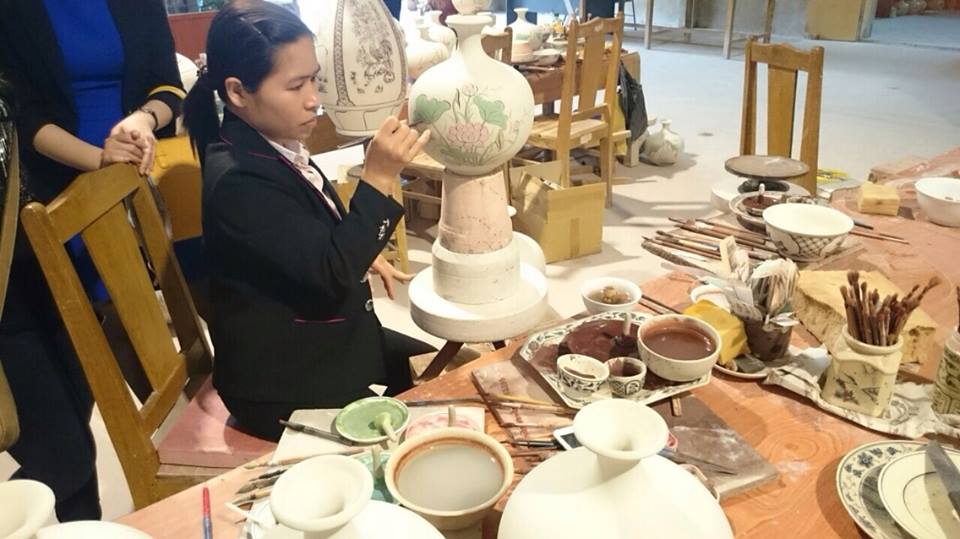 Keramik Chu Dau turut melestarikan kebudayaan Vietnam