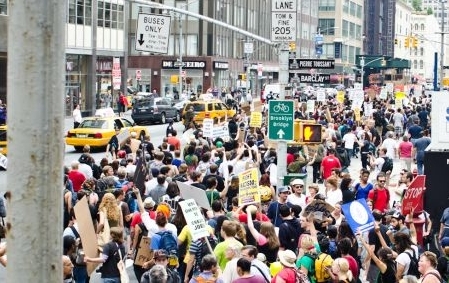 „Occupy Wallstreet“-Bewegung wird fortgesetzt