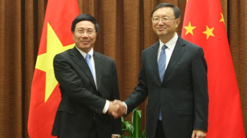 Der vietnamesische Außenminister zu Gast in China