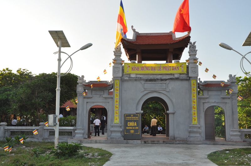 Mönch Thich Giac Nghia auf den Spratlyinseln