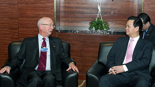 Vietnams Delegation vom Weltwirtschaftsforum Ostasien zurück