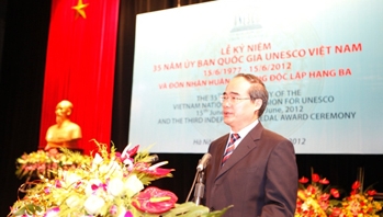 35. Gründungstag der vietnamesischen UNESCO-Kommission