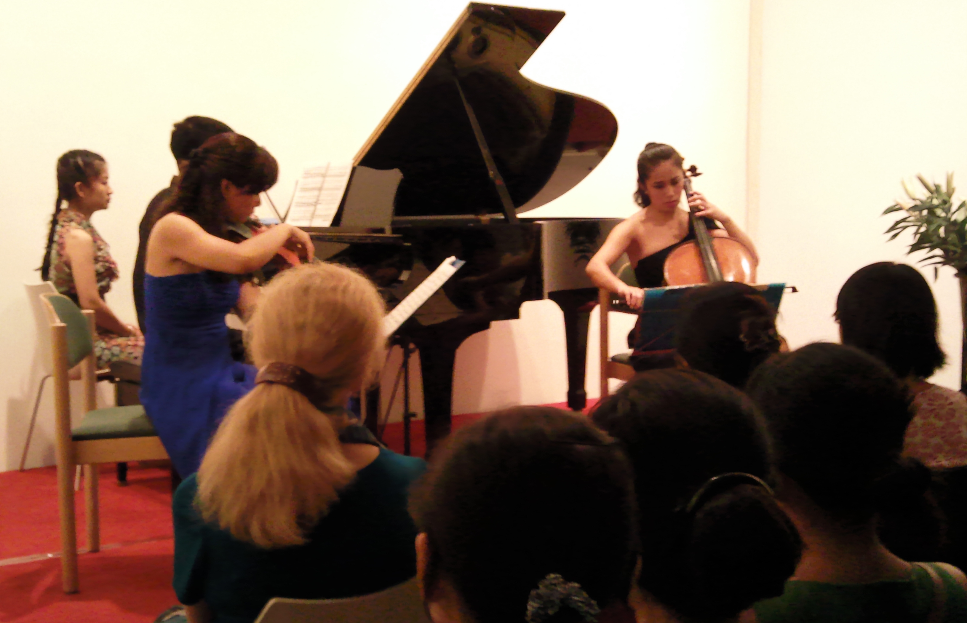 Konzert des Trios Aurora im Goethe Institut Hanoi