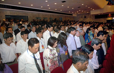 Treffen zum 65. Jahrestag der gefallenen Soldaten und Kriegsversehrten