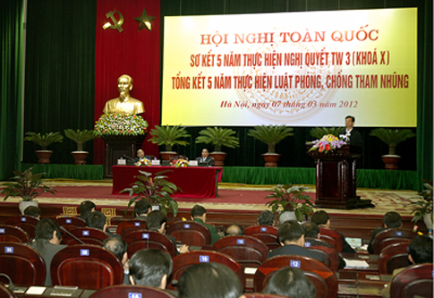 Bilanzkonferenz über Umsetzung des Gesetzes zur Korruptionsbekämpfung