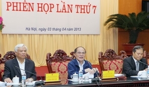 Bearbeitungsgruppe für Verfassungsänderung tagt zum 7. Mal