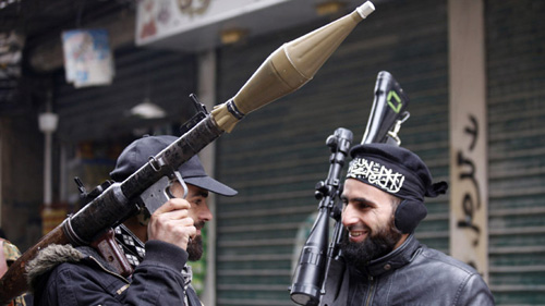 Russlands Präsident kritisiert Waffenlieferung an Syriens Opposition