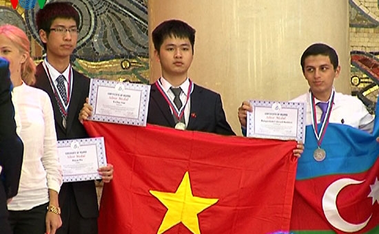 Einmal Gold und dreimal Silber für Vietnam bei Internationaler Chemie-Olympiade in Moskau