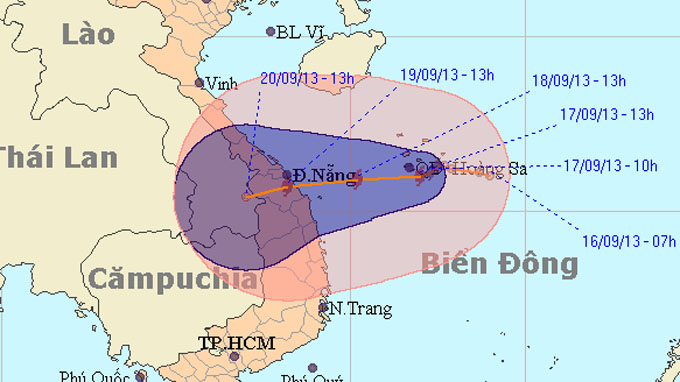 Zentralvietnamesische Provinzen bereiten sich auf dem Sturm vor