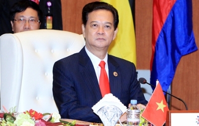 Premierminister Nguyen Tan Dung nimmt am ASEAN-Gipfel teil