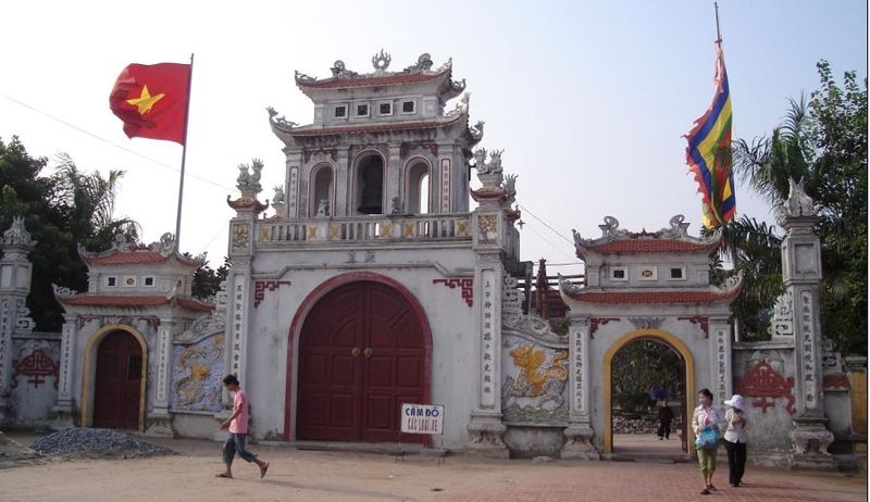 Kulturraum im Gebiet Ninh Giang in Nordvietnam