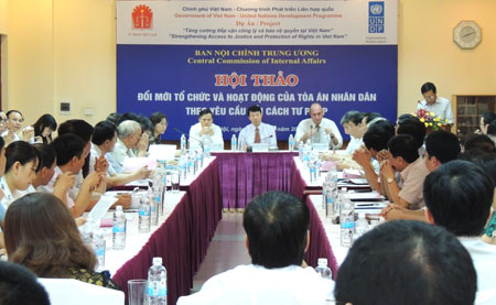 Änderung der Tätigkeiten vom Volksgericht nach Forderungen der Justizreform