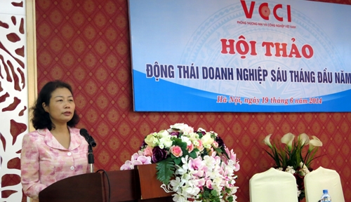 Seminar über Bedingung für Produktion und Handel im ersten Halbjahr 2014