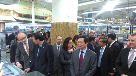 Vietnamesische Waren in Deutschland vorgestellt