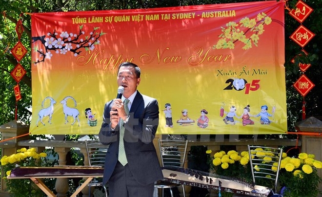 Feierlichkeiten zum Tetfest von Vietnamesen in Israel, Australien und Südafrika