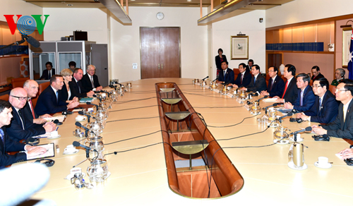 Gemeinsame Erklärung: Vietnam und Australien erhöhen ihre Beziehungen auf ein neues Niveau