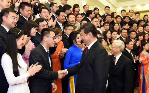 Die junge Generation wird zur Entwicklung der Beziehungen zwischen Vietnam und China beitragen