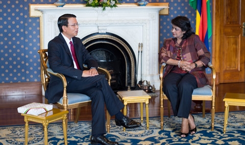 Vietnam und Mauritius verstärken die Kooperation in vielen Bereichen