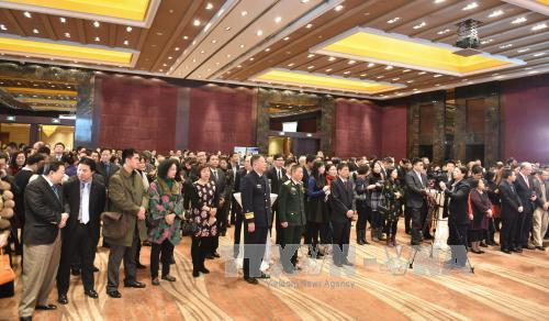 Glückwunschtelegramme zum 66. Jahrestag diplomatischer Beziehungen Vietnams und Chinas