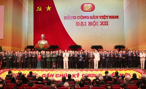 Abschluss des 12. Parteitags