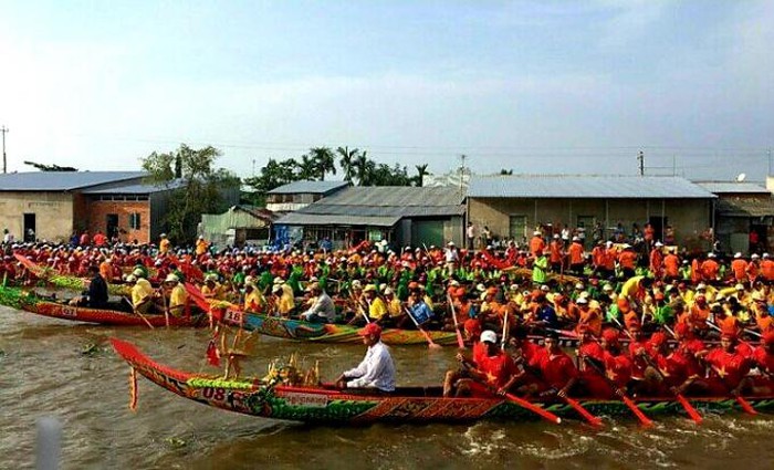 Ooc-om-boc-Fest im Mekong-Delta 2019